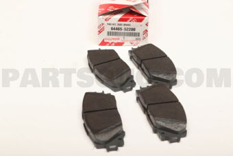 Toyota 0446552200 PAD KIT, DISC BRAKE, FRONT