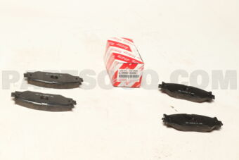 Toyota 0446553030 PAD KIT, DISC BRAKE
