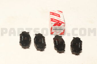 Toyota 0446553030 PAD KIT, DISC BRAKE