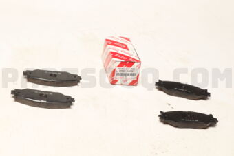 Toyota 0446553030 PAD KIT, DISC BRAKE