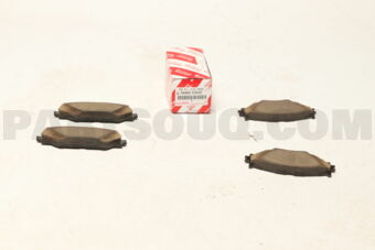 Toyota 0446553030 PAD KIT, DISC BRAKE