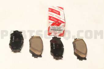 Toyota 0446553030 PAD KIT, DISC BRAKE
