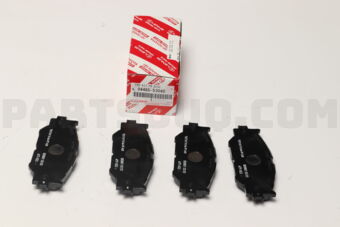Toyota 0446553040 PAD KIT, DISC BRAKE, FRONT