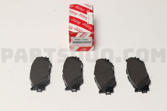 Toyota 0446553040 PAD KIT, DISC BRAKE, FRONT