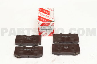 Toyota 0446560220 PAD KIT,DISC BR