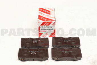 Toyota 0446560220 PAD KIT,DISC BR