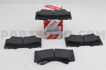 Toyota 0446560300 PAD KIT, DISC BRAKE, FRONT