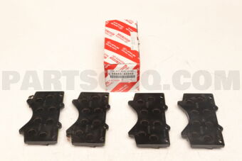 Toyota 0446560350 PAD KIT DISC BRAKE