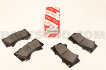 Toyota 0446560350 PAD KIT DISC BRAKE