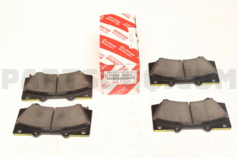 Toyota 0446560350 PAD KIT DISC BRAKE