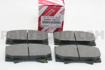 Toyota 0446560370 PAD KIT DISC BRAKE