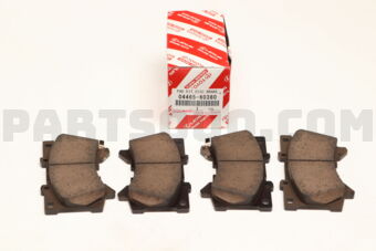 Toyota 0446560380 PAD KIT DISC BRAKE