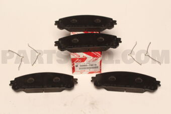 Toyota 0446578010 PAD KIT, DISC BRAKE