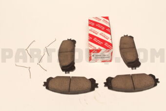 Toyota 0446578010 PAD KIT, DISC BRAKE