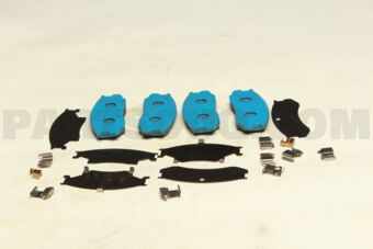 Toyota 04465B4062 PAD KIT DISC BRAKE