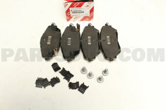 Toyota 04465F4021 PAD KIT DISC BRAKE