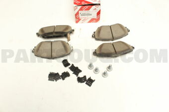 Toyota 04465F4021 PAD KIT DISC BRAKE