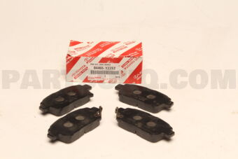 Toyota 04465YZZE2 BRAKE PAD KIT