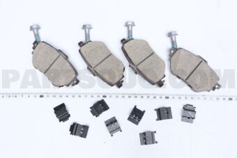 Toyota 0446602410 PAD KIT, DISC BRAKE