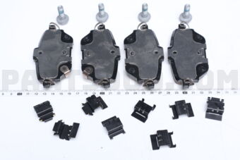 Toyota 0446602410 PAD KIT, DISC BRAKE