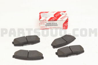 Toyota 044660C010 PAD KIT, DISC BRAKE, REAR