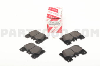 Toyota 0446611010 PAD KIT DISC BRAKE