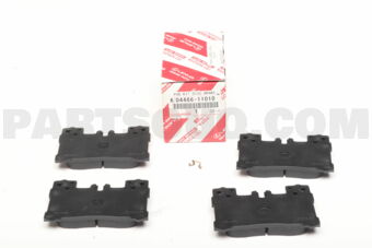 Toyota 0446611010 PAD KIT DISC BRAKE