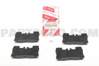 Toyota 0446611010 PAD KIT DISC BRAKE