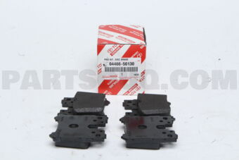 Toyota 0446650130 PAD KIT, DISC BRAKE, REAR