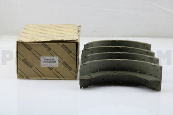 Toyota 0449436180 SHOE KIT, FRONT BRAKE