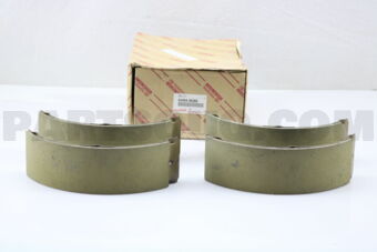 Toyota 0449436280 SHOE KIT, REAR BRAKE