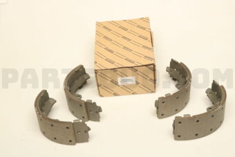 Toyota 0449436320 SHOE KIT, FRONT BRAKE