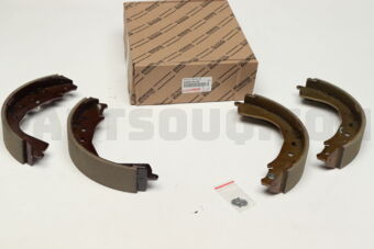 Toyota 044950K160 SHOE KIT, BRAKE, RR