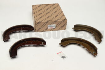 Toyota 044950K160 SHOE KIT, BRAKE, RR