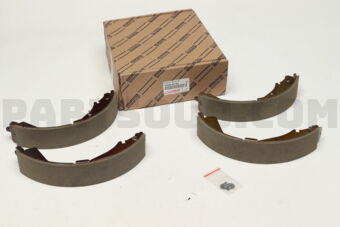 Toyota 044950K160 SHOE KIT, BRAKE, RR