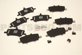 Toyota 0494642050 SHIM KIT, ANTI SQUEAL(FOR REAR DISC BRAKE)