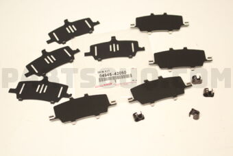 Toyota 0494642050 SHIM KIT, ANTI SQUEAL(FOR REAR DISC BRAKE)