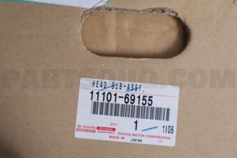Toyota 1110169155 HEAD SUB-ASSY, CYLINDER