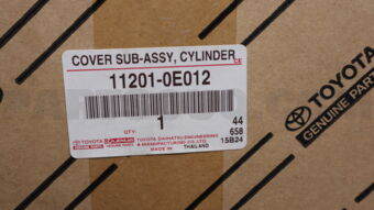 Toyota 112010E012 COVER SUB-ASSY, CYLI