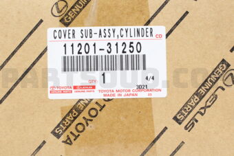 Toyota 1120131250 COVER SUB-ASSY, CYLINDER HEAD