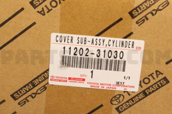 Toyota 1120231030 COVER SUB-ASSY, CYLINDER HEAD, LH