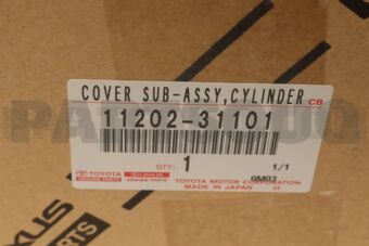 Toyota 1120231101 COVER SUB-ASSY