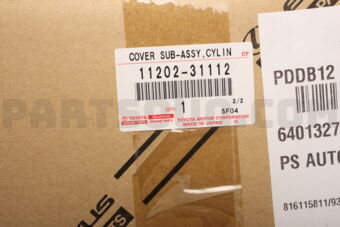 Toyota 1120231112 COVER SUB-ASSY