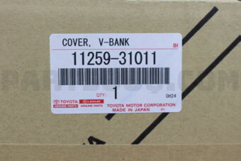 Toyota 1125931011 COVER, V-BANK