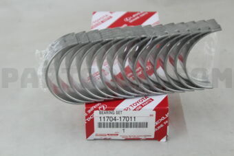 Toyota 1170417011 BEARING SET, CRANKSHAFT