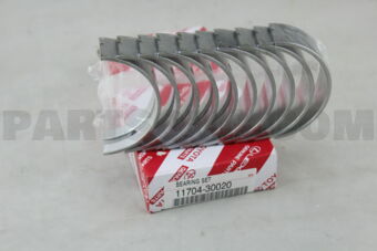 Toyota 1170430020 BEARING SET, CRANKSHAFT