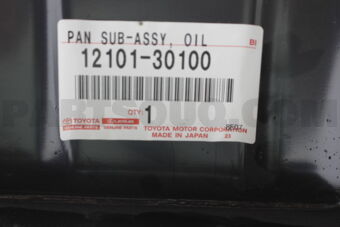 Toyota 1210130100 PAN SUB-ASSY, OIL
