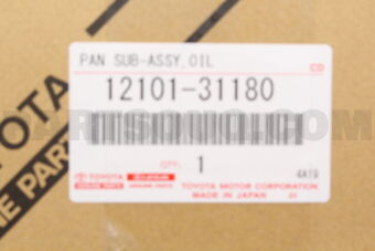 Toyota 1210131180 PAN SUB-ASSY, OIL