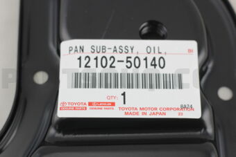 Toyota 1210250140 PAN SUB-ASSY, OIL, NO.2