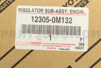 Toyota 123050M132 INSULATOR SUB-ASSY